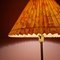 Lámpara de pie danesa Mid-Century de teca y latón, años 60, Imagen 5