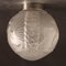 Lámpara de techo francesa Art Déco grande de Muller Frères, años 20, Imagen 3