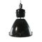 Large Industrial Black Lamp, 1960s 1