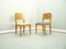 Anthroposophical Dining Chairs in Walnut by Felix Kayser for Schiller Möbel, 1920s, Set of 2, Image 1