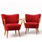 Art Deco Cocktail Lounge Chairs by Alfred Christensen, Set of 2 1