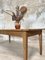 Vintage Farm Table with Spindle Legs 17