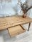 Vintage Farm Table with Spindle Legs 15