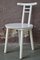 White Wooden Chairs, Italy, 1980s, Set of 2 9