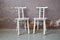 Chaises Blanches en Bois, Italie, 1980s, Set de 2 6