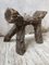 Popular Art Brutalist Stool, 1950s, Image 25