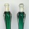 Mid-Century Modern Green Glass Table Lamps by Paul Kedelv for Flygsfors, Sweden, 1950s, Set of 2 7