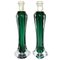 Mid-Century Modern Green Glass Table Lamps by Paul Kedelv for Flygsfors, Sweden, 1950s, Set of 2 1