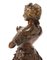 Charles Anfrie, Jugendstil Retour des Cerises Skulptur, Ende 19. Jh., Bronze 10