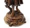 Charles Anfrie, Jugendstil Retour des Cerises Skulptur, Ende 19. Jh., Bronze 6
