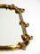 Mid-Century Modern Wood Gilded Wall Mirror, 1950s 14