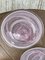 Pink Plates in Puffed Glass, 1960s, Set of 12, Image 20