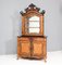 Willem III Victorian Walnut 2-Piece Cabinet or Bonheur, 1870s 1