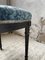 Napoleon III Blue Velvet Chair 26