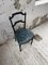 Napoleon III Blue Velvet Chair 9