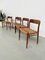 Model 75 Straw Chairs by Niels Otto Møller, 1950s, Set of 4 8