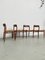 Chaises Modèle 75 en Paille par Niels Otto Møller, 1950s, Set de 4 6