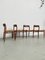 Model 75 Straw Chairs by Niels Otto Møller, 1950s, Set of 4 6