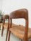 Model 75 Straw Chairs by Niels Otto Møller, 1950s, Set of 4, Image 30