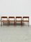 Model 75 Straw Chairs by Niels Otto Møller, 1950s, Set of 4 16