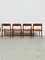 Model 75 Straw Chairs by Niels Otto Møller, 1950s, Set of 4, Image 16