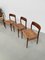 Model 75 Straw Chairs by Niels Otto Møller, 1950s, Set of 4 19