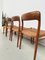 Model 75 Straw Chairs by Niels Otto Møller, 1950s, Set of 4 35