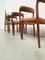 Model 75 Straw Chairs by Niels Otto Møller, 1950s, Set of 4, Image 37