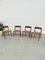 Model 75 Straw Chairs by Niels Otto Møller, 1950s, Set of 4, Image 49