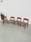 Model 75 Straw Chairs by Niels Otto Møller, 1950s, Set of 4, Image 48