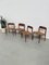 Model 75 Straw Chairs by Niels Otto Møller, 1950s, Set of 4 7