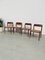 Model 75 Straw Chairs by Niels Otto Møller, 1950s, Set of 4 58