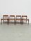 Model 75 Straw Chairs by Niels Otto Møller, 1950s, Set of 4 1