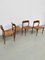 Model 75 Straw Chairs by Niels Otto Møller, 1950s, Set of 4 50