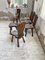 Popular Art Savoyard Oak Chairs, 1950s, Set of 6 3