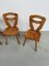 Savoyard Pine Chairs, 1950s, Set of 4 24