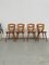 Savoyard Pine Chairs, 1950s, Set of 4 23