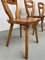 Savoyard Pine Chairs, 1950s, Set of 4 7