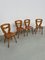 Savoyard Pine Chairs, 1950s, Set of 4 35