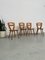 Savoyard Pine Chairs, 1950s, Set of 4 39