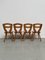 Savoyard Pine Chairs, 1950s, Set of 4 3