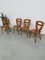 Savoyard Pine Chairs, 1950s, Set of 4 30