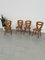 Savoyard Pine Chairs, 1950s, Set of 4 41