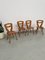 Savoyer Kiefernholz Stühle, 1950er, 4er Set 40