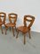 Savoyard Pine Chairs, 1950s, Set of 4 25