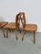 Sedie in legno di pino, anni '50, set di 4, Immagine 13