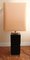 Large Hollywood Regency Style Black & Gold Table Lamp, 1970s, Image 1