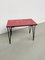 Red Ceramic Coffee Table, 1950s 27