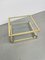 Acrylic Coffee Table in Brass and Glass, 1970s, Image 7