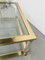 Acrylic Coffee Table in Brass and Glass, 1970s, Image 12